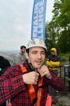 Vojta Kotek na Extreme traversu na Adrenalin Challenge 2019