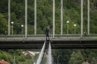 Flyboardová exhibice na Adrenalin Challenge 2019